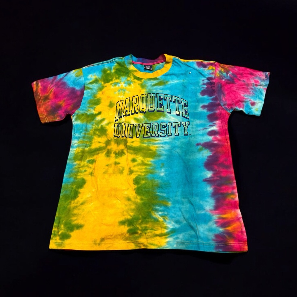 NEW Marquette University Tie-Dye T-Shirt (XL)
